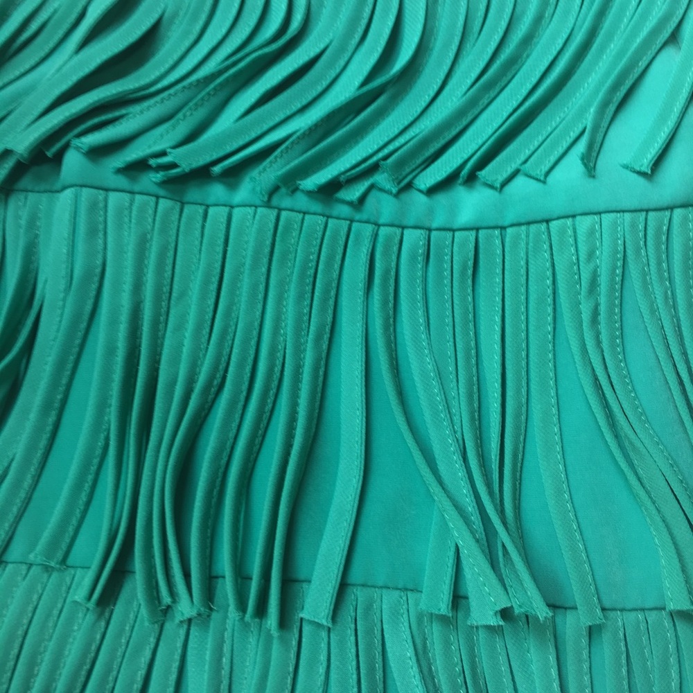 ZARA Fringe Mini Skirt - Picture 7 of 7